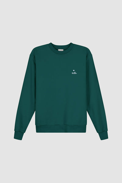 Heart Crewneck - Green
