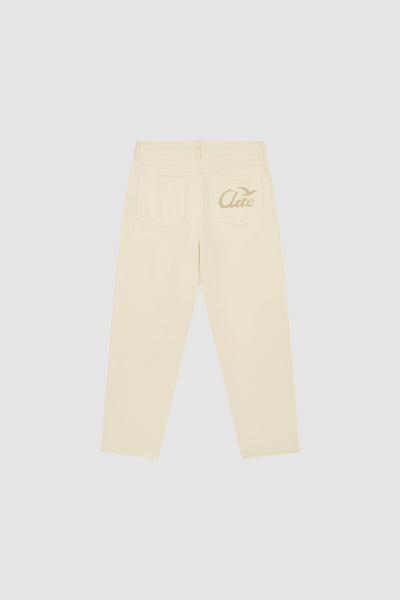 Back Bird Pants - Cream