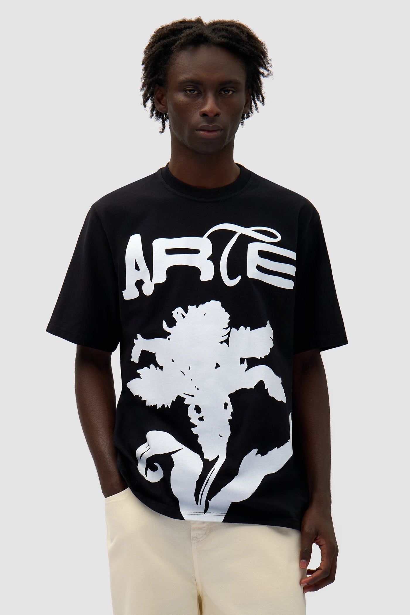 Big Flower T-shirt - Black